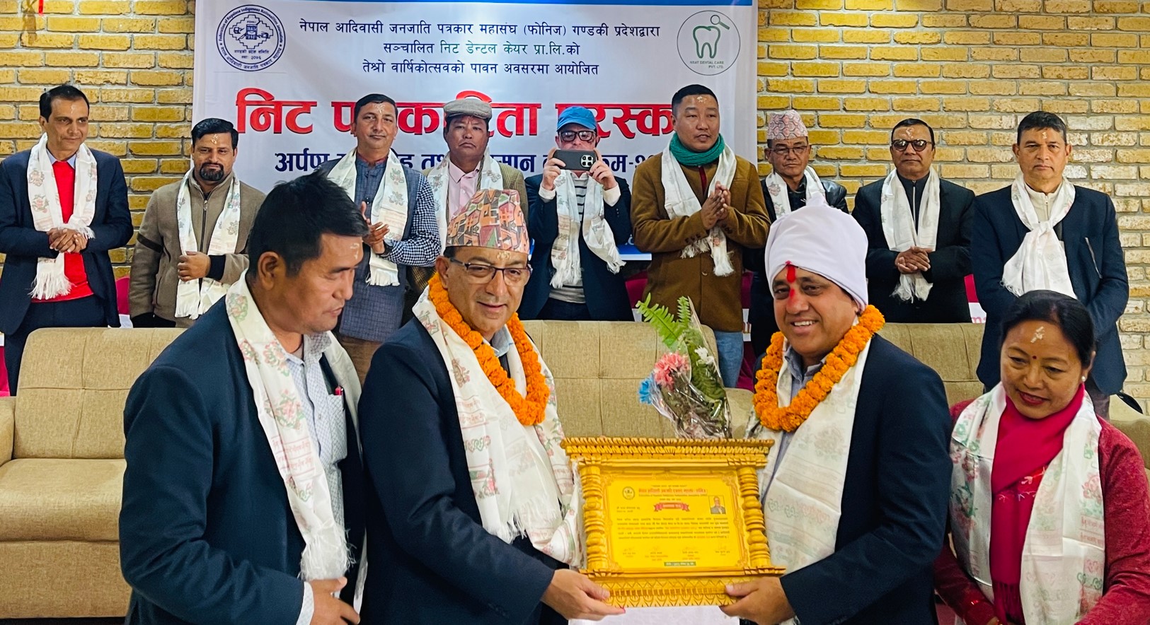 निट पत्रकारिता पुरस्कारबाट भरत कोइराला सम्मानित