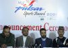 एनएसजेएफ पल्सर स्पोर्ट्स अवार्ड पुस २३ गते पोखरामा हुने