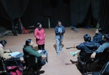 पोखरामा नाटक ‘मृत्यु यस्तो हुनुहुँदैन’ मञ्चन हुँदै, रिहर्सल जारी