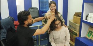 निःशुल्क हेयर चेकअप एण्ड ट्रिटमेन्ट क्याम्प सम्पन्न