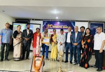 लालप्रसाद शर्मालाई गजेन्द्र भण्डारी स्मृति राष्ट्रिय पत्रकारिता पुरस्कार अर्पण