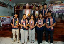 नेपाल फेस्टिभलमा सहभागी हुन बङ्गलादेश जाने सांस्कृतिक टोलीको बिदाई
