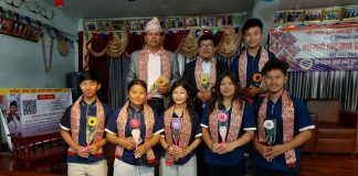 नेपाल फेस्टिभलमा सहभागी हुन बङ्गलादेश जाने सांस्कृतिक टोलीको बिदाई