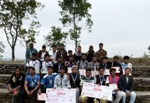 सिद्धार्थ स्मृति क्लबले आयोजना गरेको भलिबलको उपाधि ध्रुव तारालाई