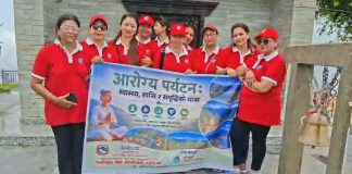 स्याङ्जामा आरोग्य पर्यटन यात्रा, स्वास्थ्य र पर्यटन प्रवर्द्धनमा टेवा पुग्ने विश्वास
