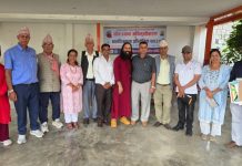 योग दिवसमा पोखरा ५ मा बाल चित्रकला तथा योग प्रवचन