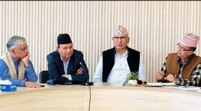 एमालेको मंसिर २ र ३ गते आयोजना हुने भेलाको तयारी तीव्र